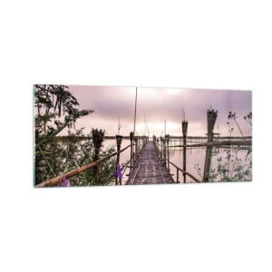 Obraz na szkle - Spokój i cisza Azji - 100x40 cm
