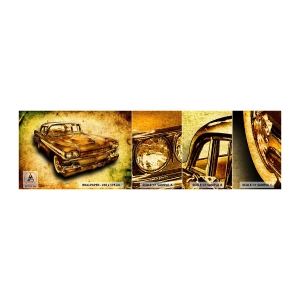Fototapeta Próbka Standard Eco - Nieprzemijające piękno klasyki - Motoryzacja, Samochód Klasyczny, Hobby - 100x30 cm