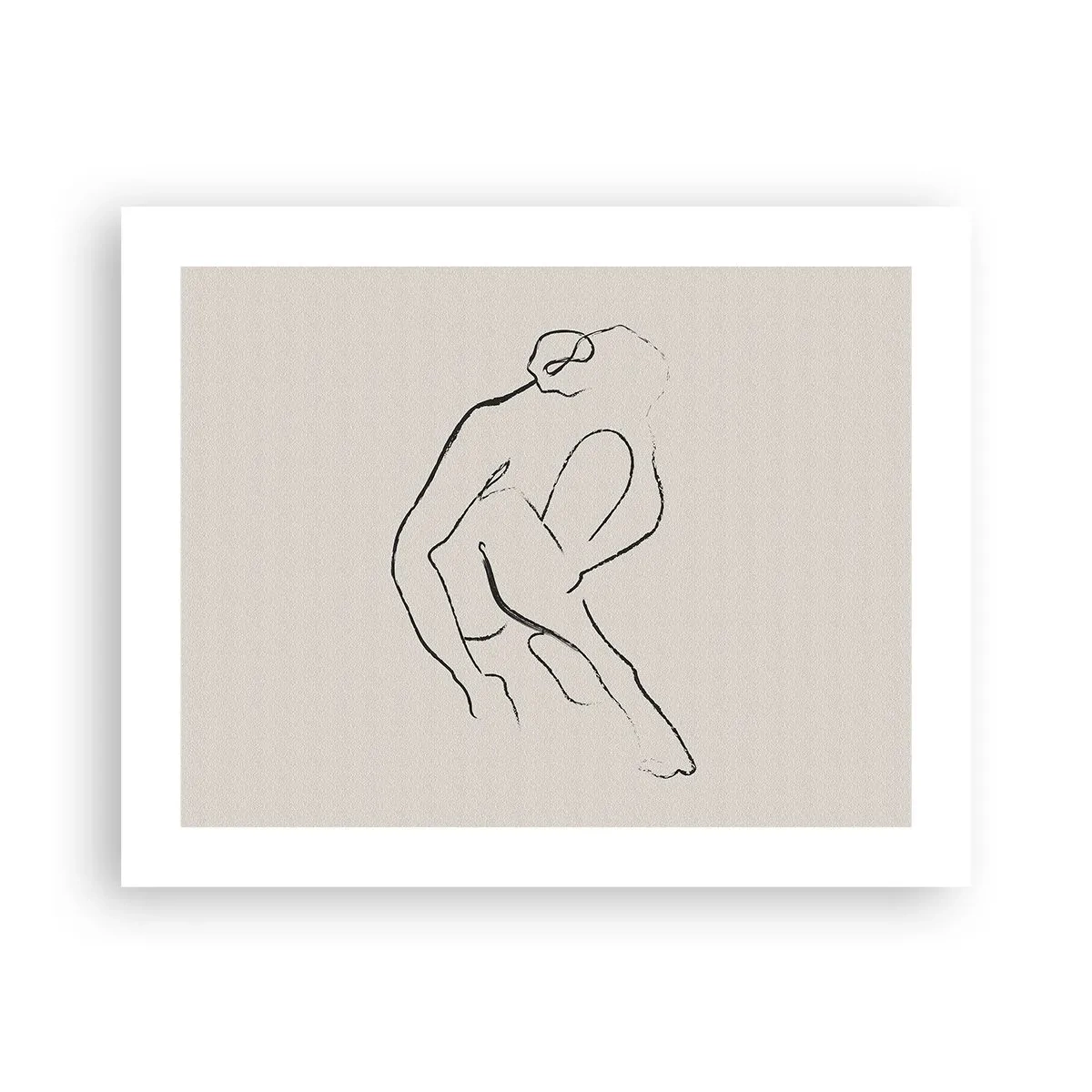 Plakat - Szkic intymny - 50x40 cm