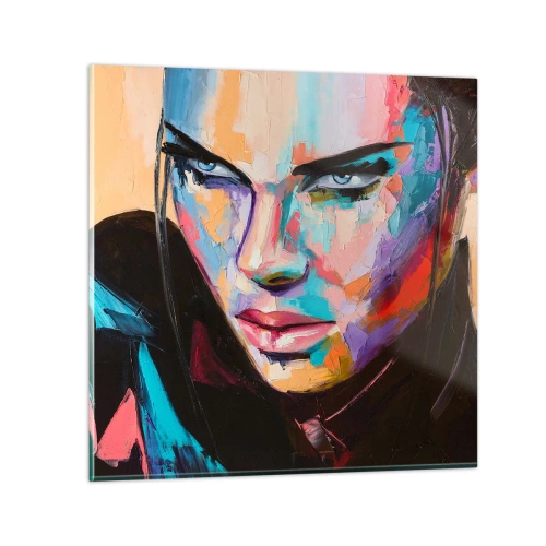 Obraz na szkle - Dzikość serca - 30x30 cm