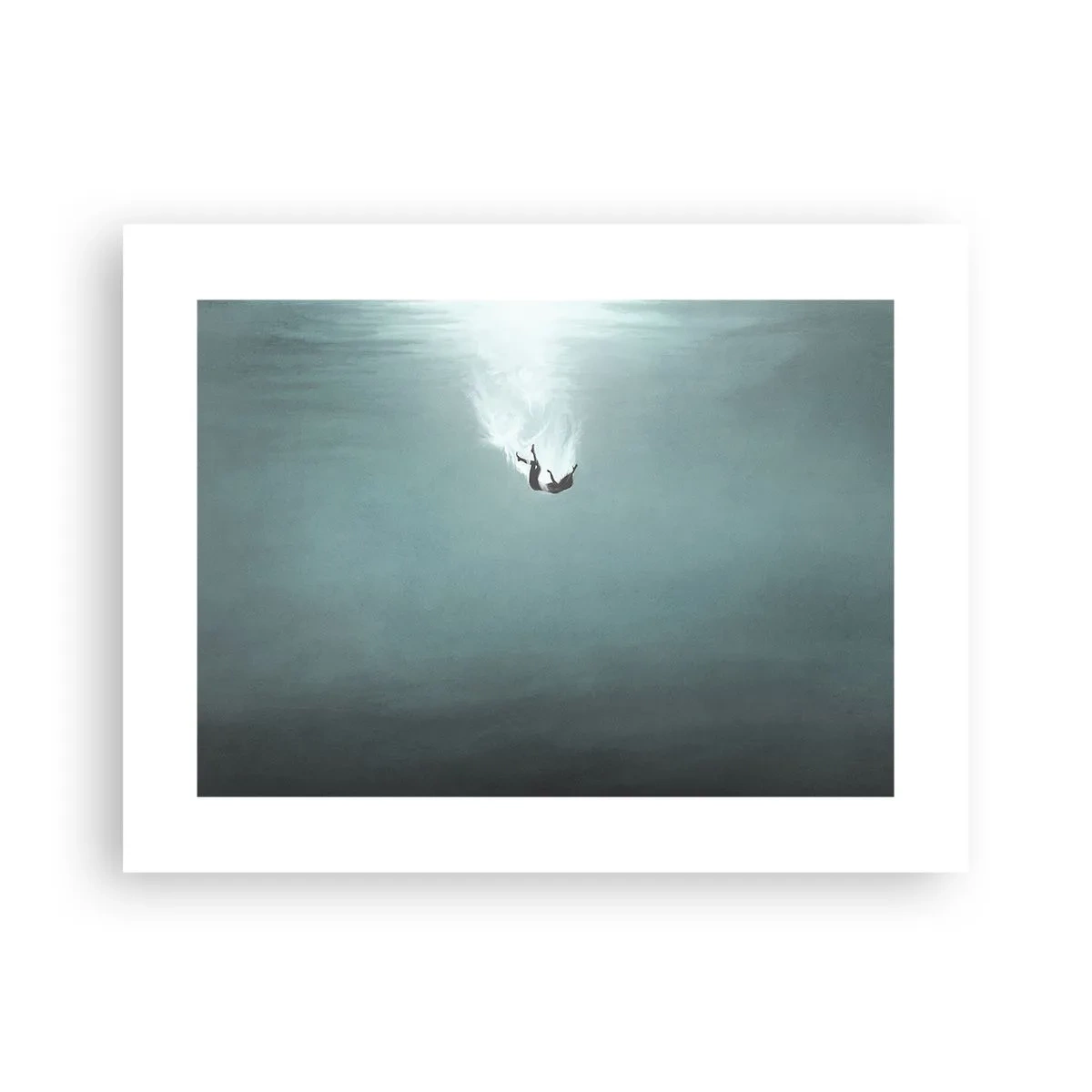 Plakat - W objęciach oceanu - 40x30 cm