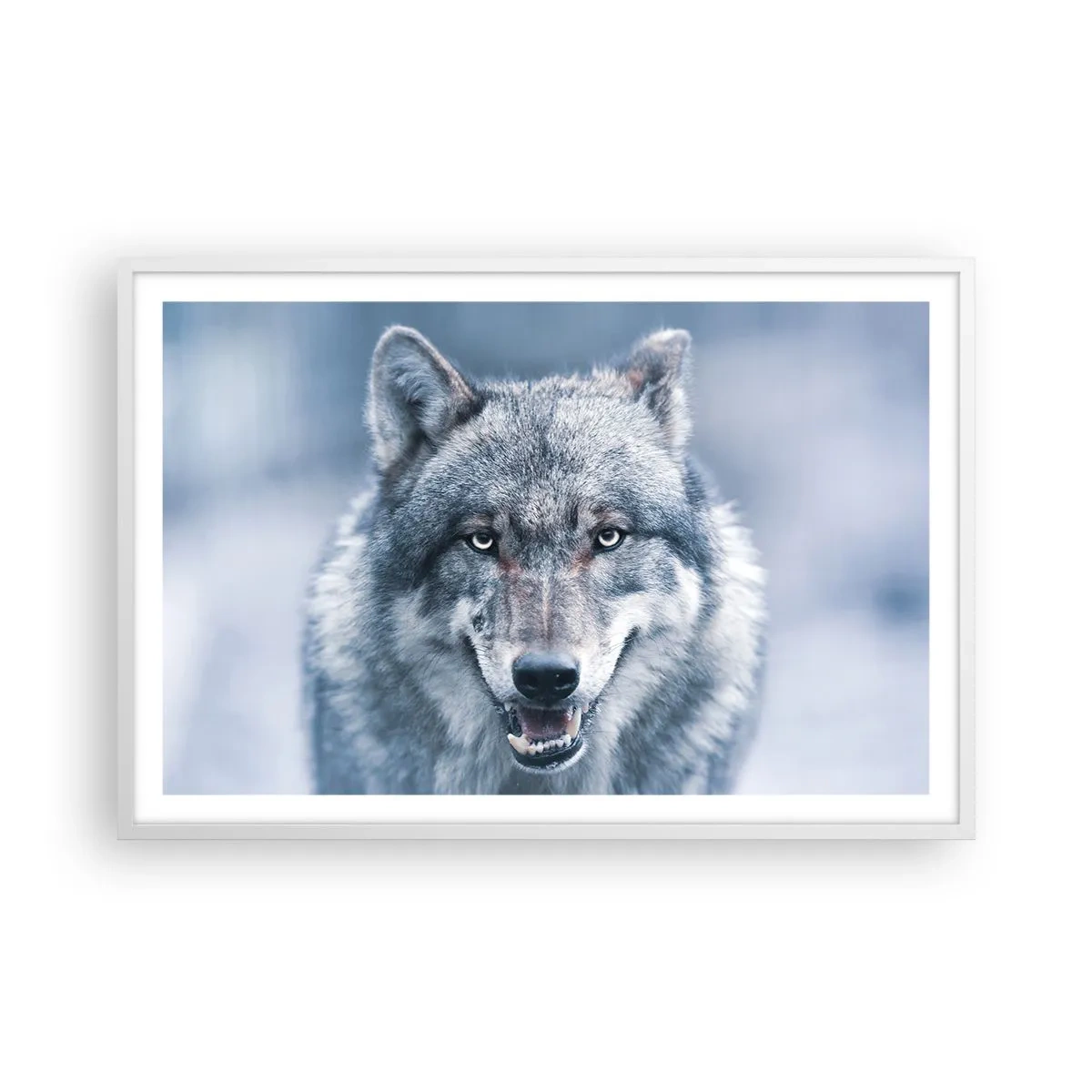 Plakat w białej ramie - Podejmiesz wyzwanie? - 91x61 cm