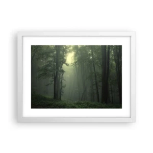 Plakat w białej ramie - Zanim się obudzi - 40x30 cm