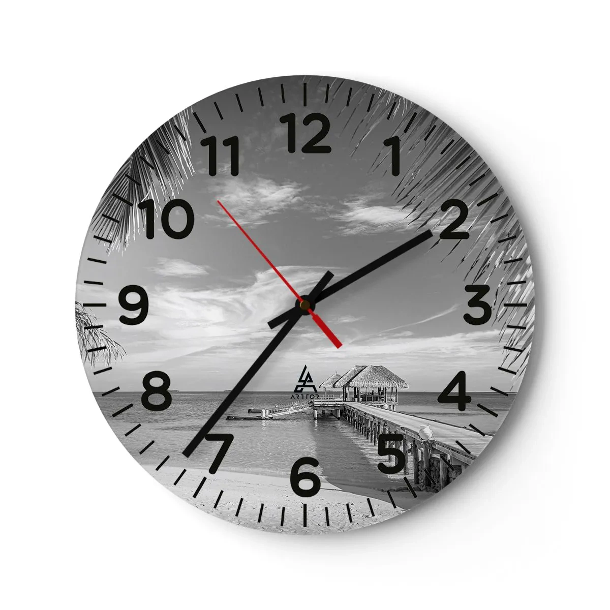 Zegar ścienny - Wspomnienie czy marzenie? - 30x30 cm