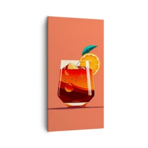 Obraz na płótnie - Letnie orzeźwienie - 55x100 cm