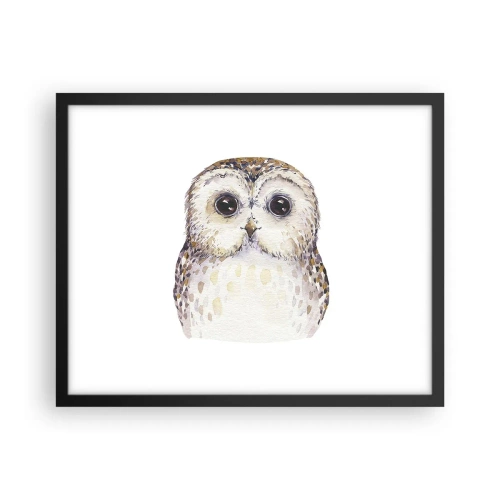 Plakat w czarnej ramie - Spójrz mi w oczy - 50x40 cm