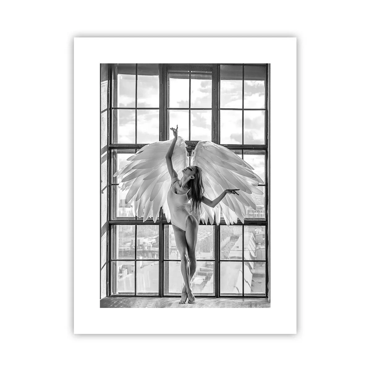 Plakat - Miasto aniołów? - 30x40 cm