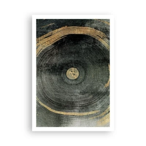 Plakat - Zmiana i trwanie - 70x100 cm