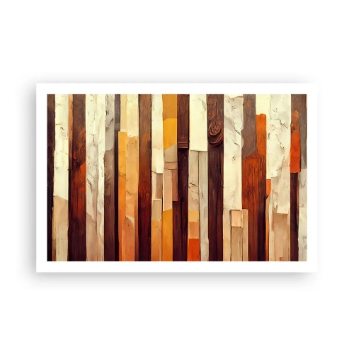 Plakat - Hymn leśnych drzew - 91x61 cm