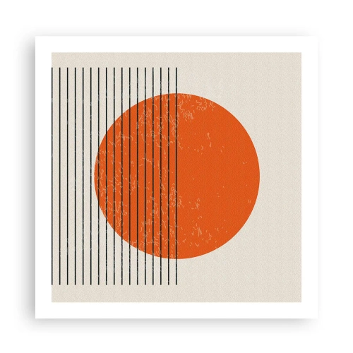 Plakat - Zawsze słońce - 60x60 cm