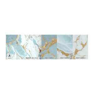 Fototapeta Próbka Premium Sand - Bogactwo kamienia - Art Deco, Glamour, Marmur - 100x30 cm