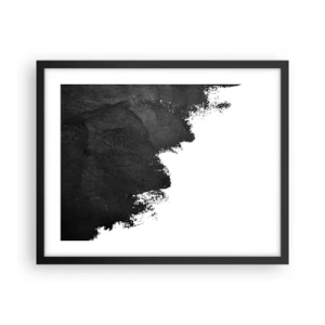 Plakat w czarnej ramie - Żywioły: ziemia - 50x40 cm