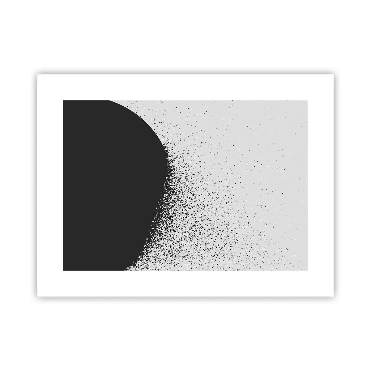 Plakat - Ruch cząsteczek - 40x30 cm