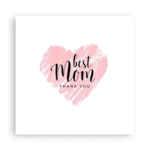 Plakat - Zawsze odpowiedni moment - 40x40 cm