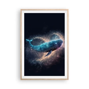 Plakat w ramie jasny dąb - Jest taki świat… - 61x91 cm