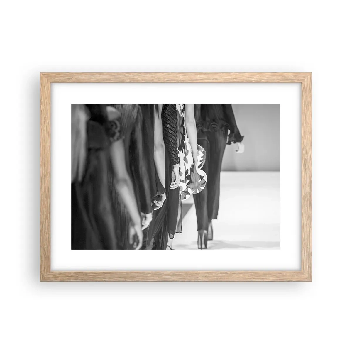 Plakat w ramie jasny dąb - Stylowa parada - 40x30 cm