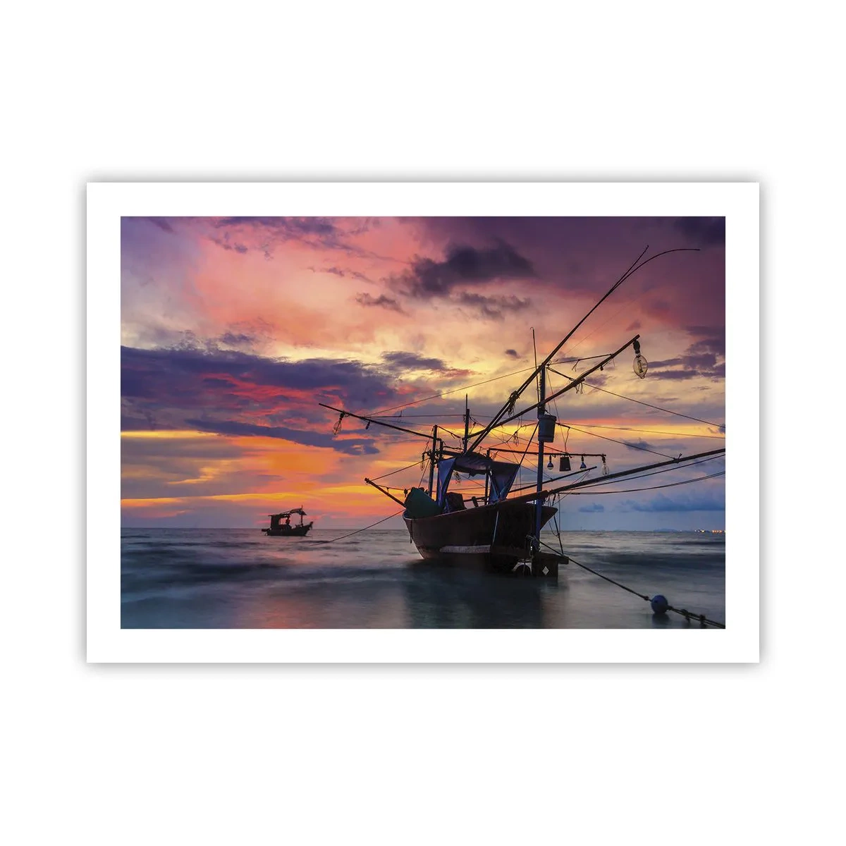Plakat - Egzotyczny wieczór - 70x50 cm
