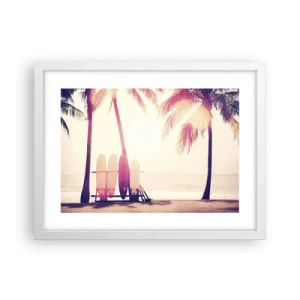 Plakat w białej ramie - To będzie wspaniały dzień - 40x30 cm