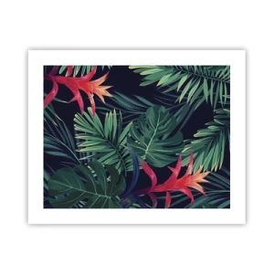 Plakat - Zapłonąć w zieleni - 50x40 cm