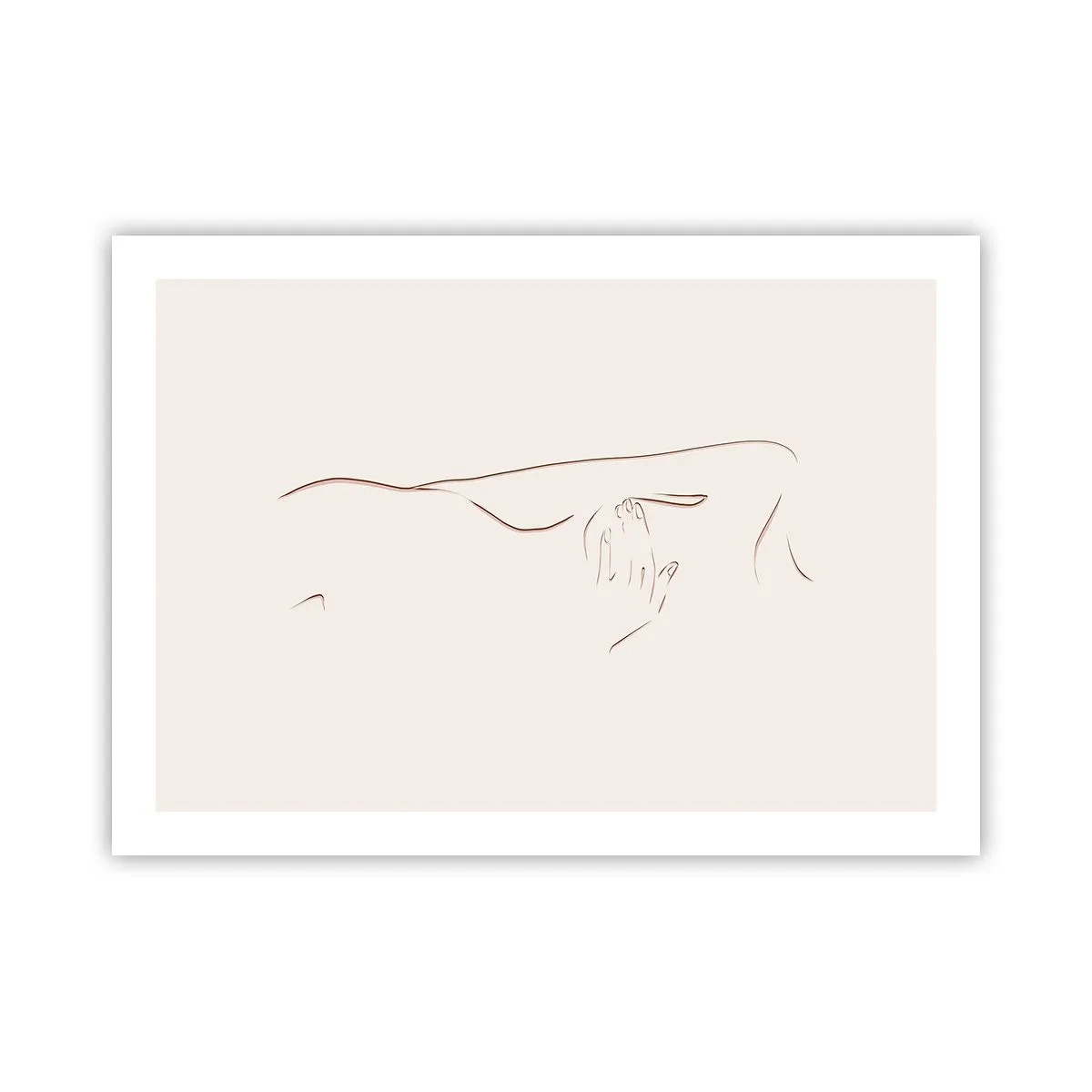 Plakat - Kształt pragnienia - 70x50 cm