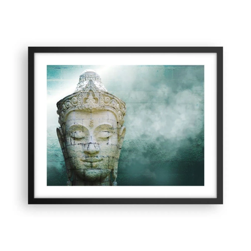 Plakat w czarnej ramie - Poszukując światła - 50x40 cm