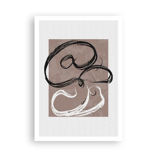 Plakat - Kompozycja – poszukiwanie pełni - 70x100 cm