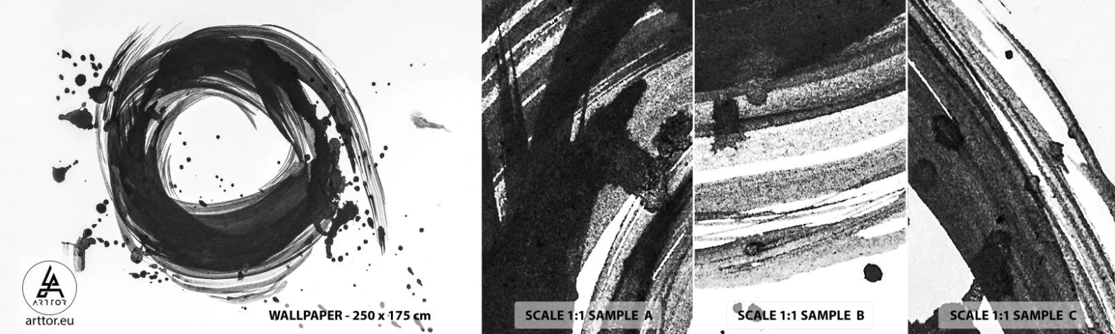 Fototapeta Próbka Samoprzylepna Deluxe Sticker - Wir tworzenia - Abstrakcja, Sztuka, Grafika - 100x30 cm