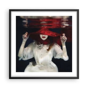 Plakat w czarnej ramie - Dziwożona - 50x50 cm