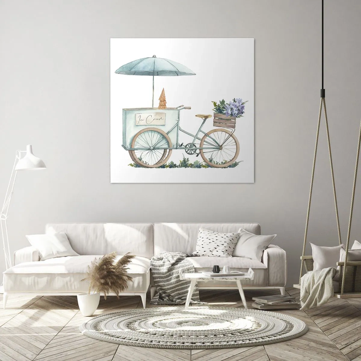 Obraz na płótnie - Słodkie wspomnienie lata - 70x70 cm