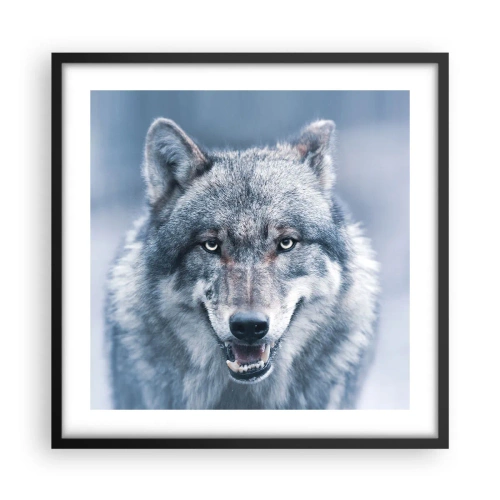 Plakat w czarnej ramie - Podejmiesz wyzwanie? - 50x50 cm