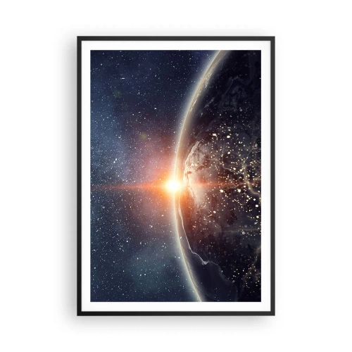 Plakat w czarnej ramie - W nowej perspektywie - 70x100 cm
