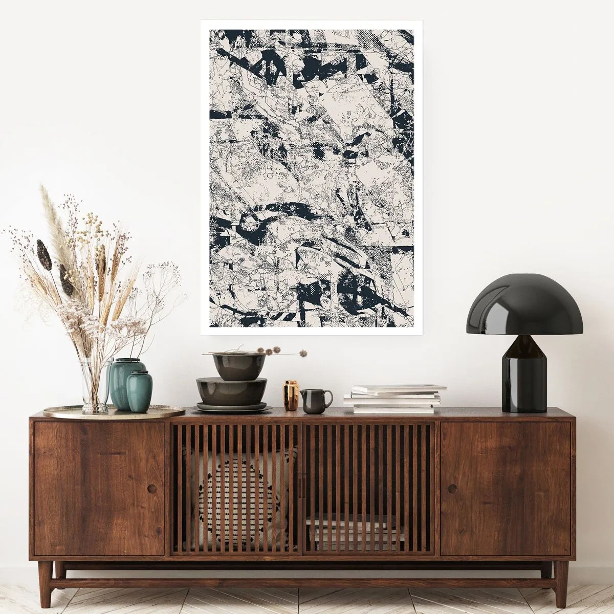 Plakat - Przenikanie przeciwieństw - 30x40 cm