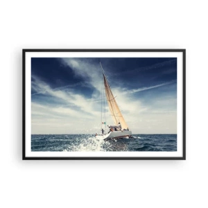 Plakat w czarnej ramie - Nas nie dogonią! - 91x61 cm