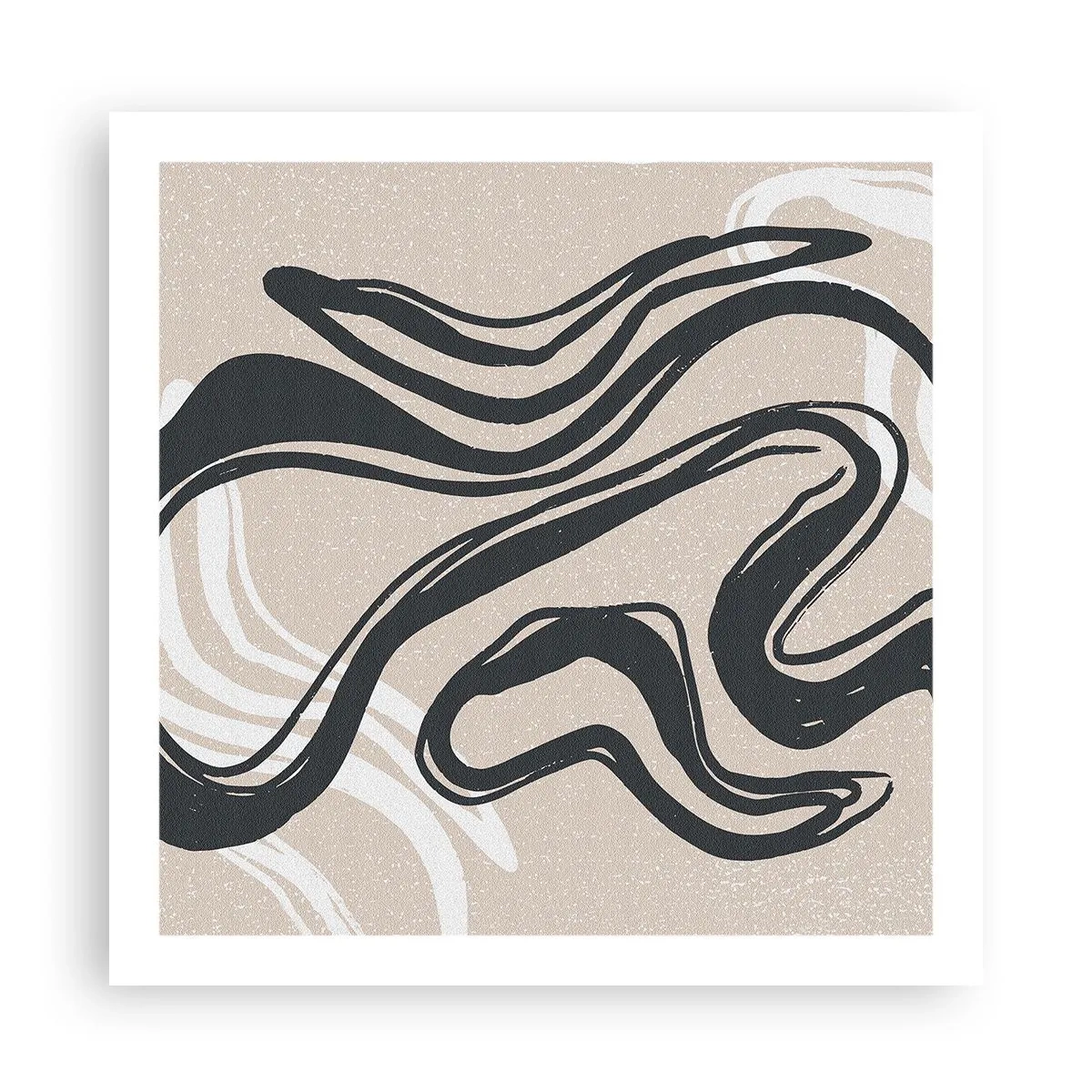 Plakat - Ekspresja zwielokrotniona - 60x60 cm