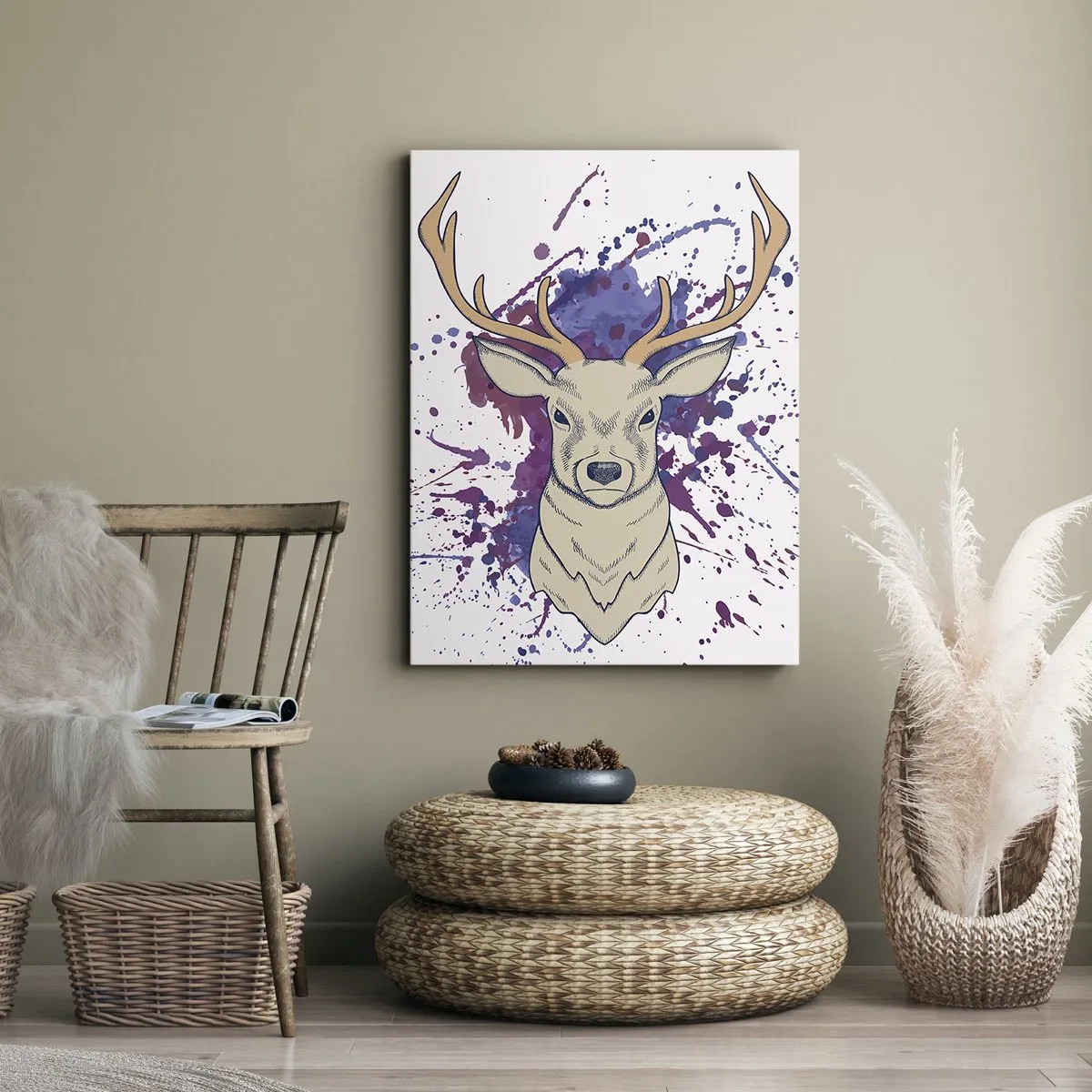 Obraz na płótnie - Odwaga i równowaga - 45x80 cm