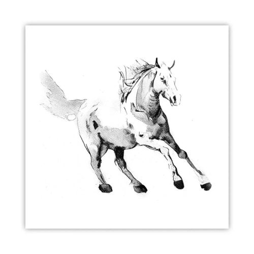 Plakat - Nieujarzmiona dusza - 50x50 cm