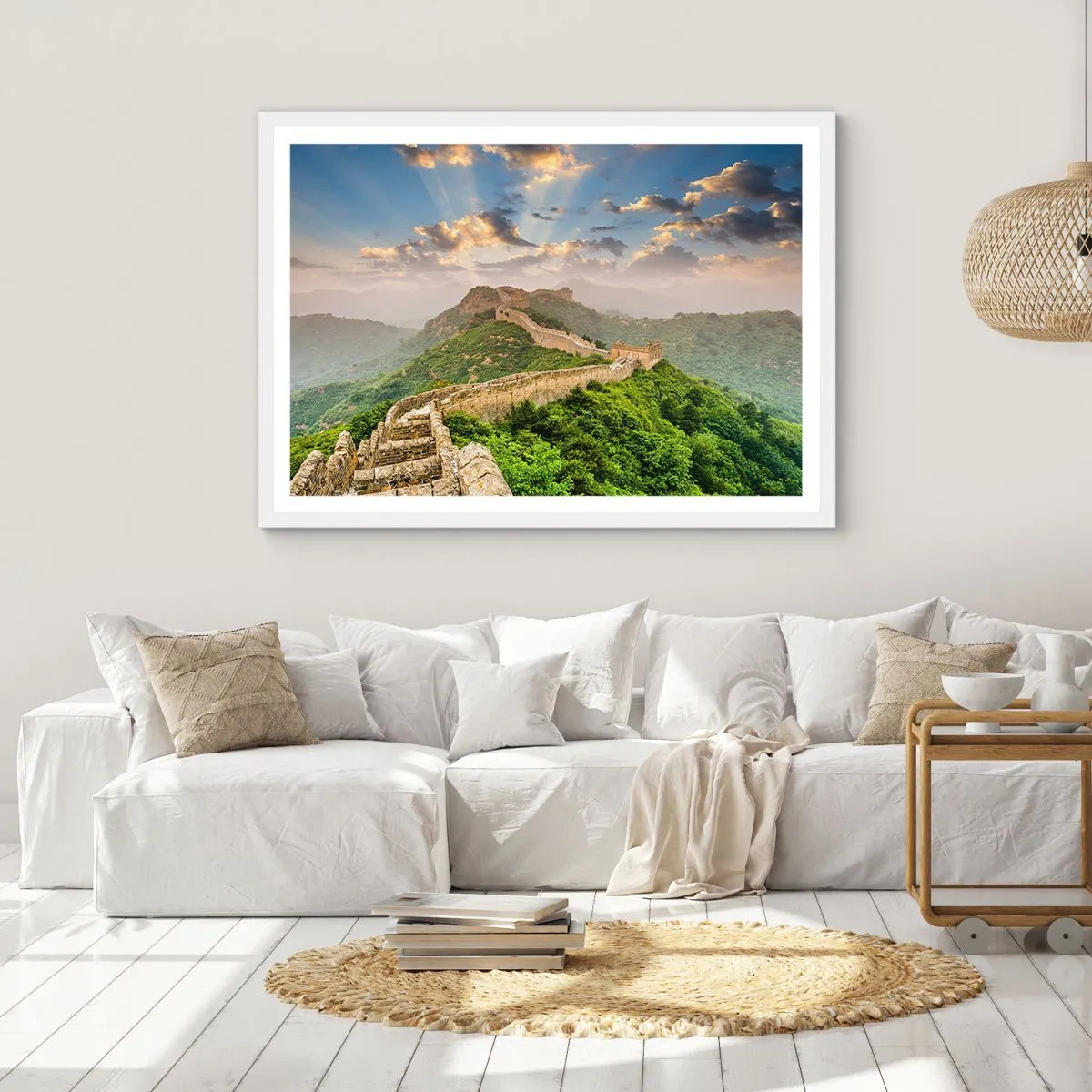 Plakat w białej ramie - Nieprzemijająca wielkość - 70x50 cm