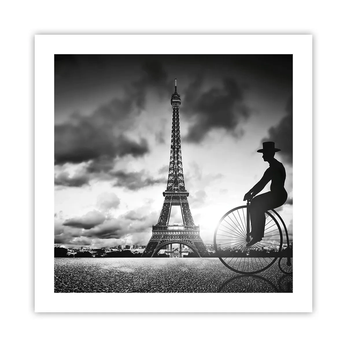 Plakat - Tęsknota do Belle Epoque - 50x50 cm