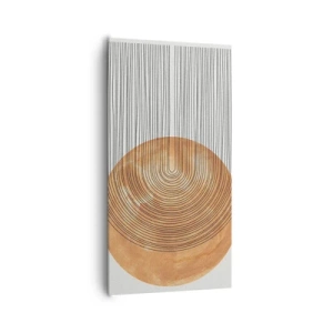 Obraz na płótnie - Kompozycja słoneczna - 65x120 cm
