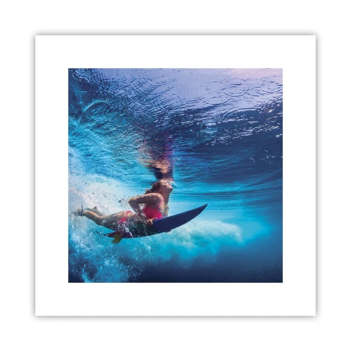 Plakat - Głębia radości - 30x30 cm