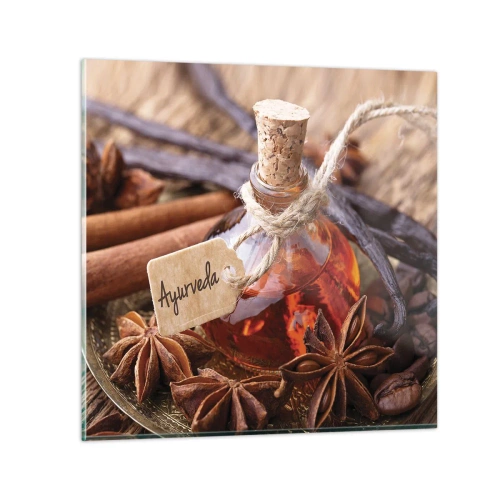 Obraz na szkle - Ku jedności ciała i ducha - 70x70 cm