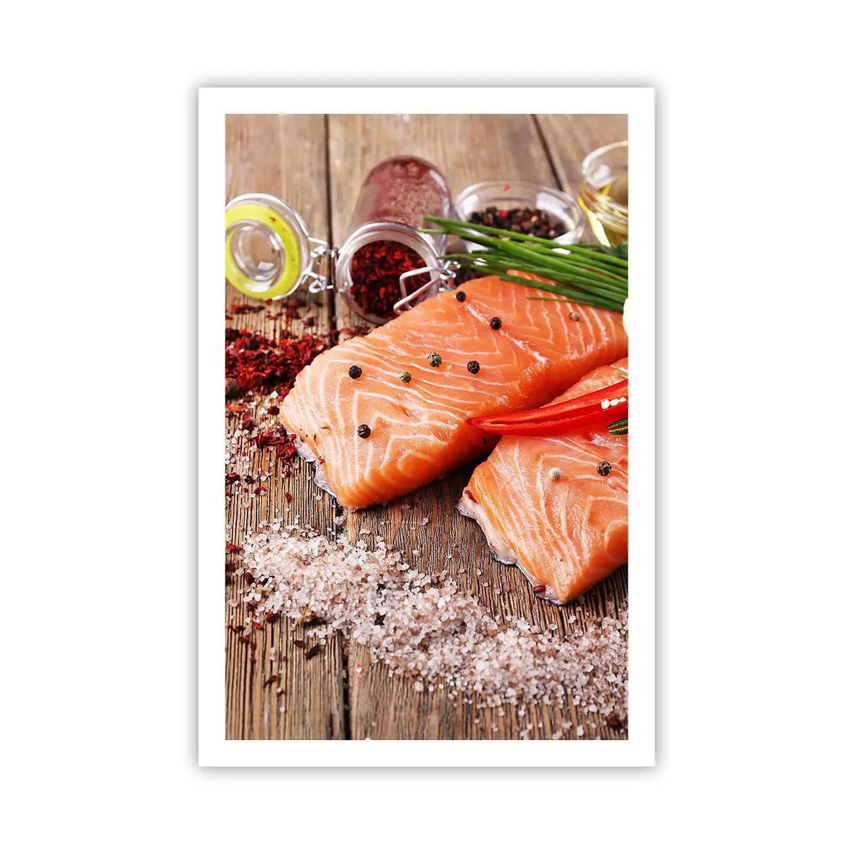 Plakat - Norweska przygoda w kuchni - 61x91 cm