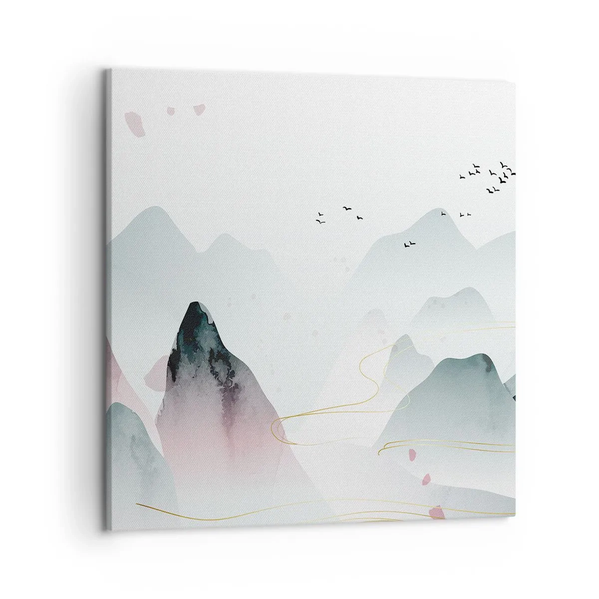 Obraz na płótnie - Ponad szczytami - 50x50 cm