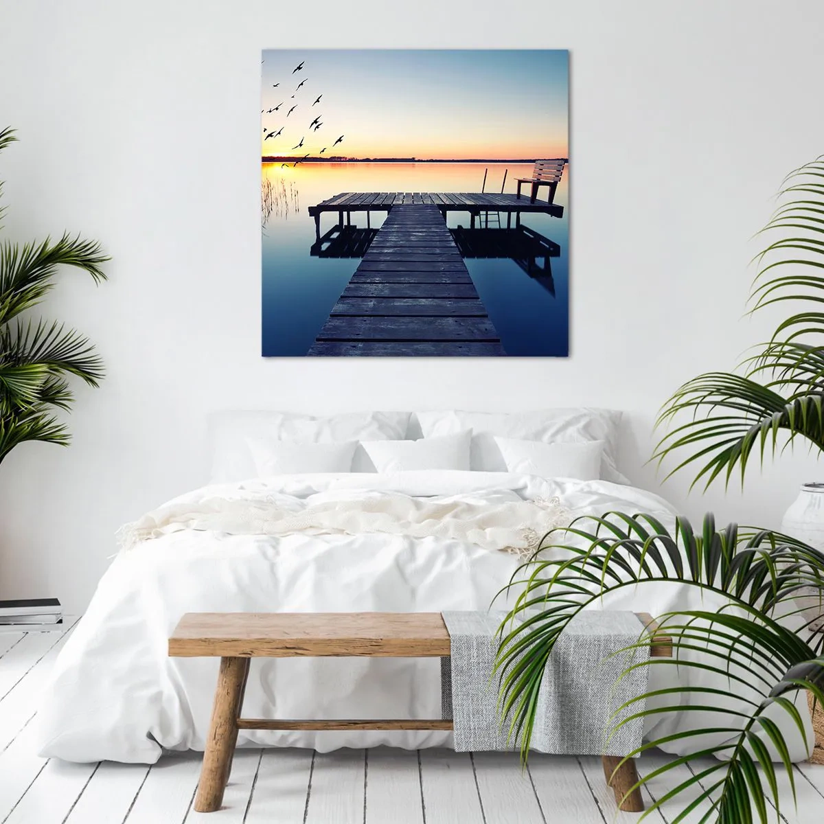 Obraz na płótnie - To był dobry dzień - 60x60 cm