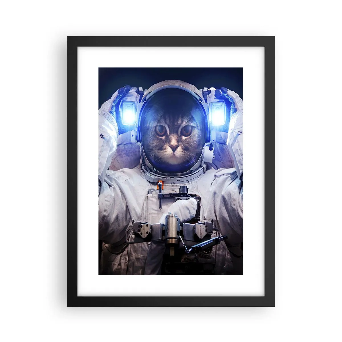 Plakat w czarnej ramie - Houston, macie problem - 30x40 cm