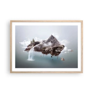 Plakat w ramie jasny dąb - Okiem surrealisty - 70x50 cm