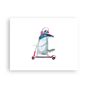 Plakat - Borsucze radości - 40x30 cm