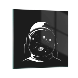 Obraz na szkle - Niezły widok - 50x50 cm