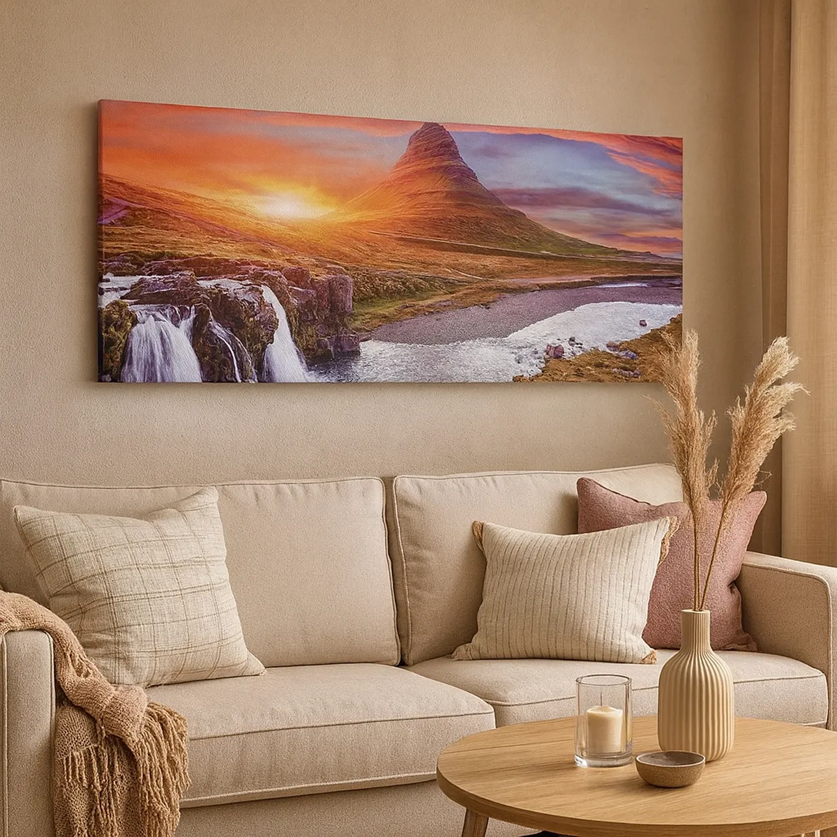 Obraz na płótnie - Widok Śródziemia - 30x30 cm