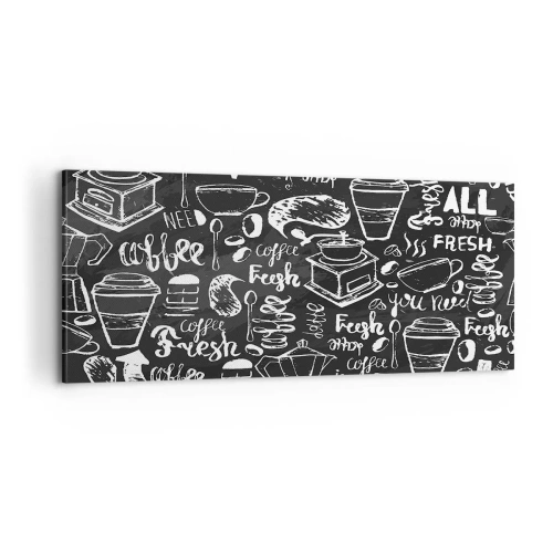 Obraz na płótnie - All you need is… - 100x40 cm